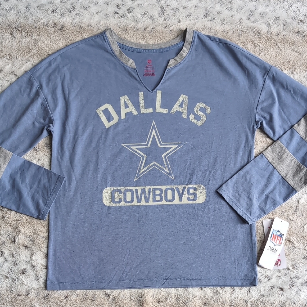 NFL Teens Apparel Dallas Cowboys Long Sleeve Tee